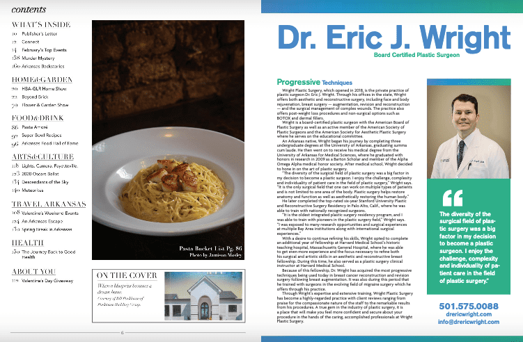 Dr. Wright AY Magazine article